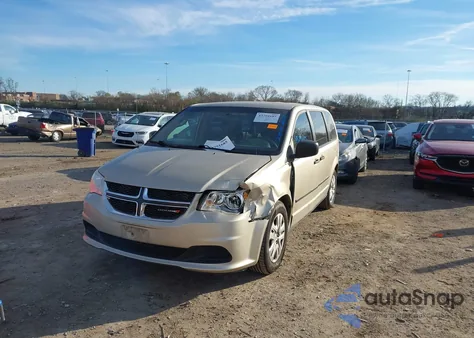 2016 Dodge Grand Caravan American Value Pkg z USA, uszkodzony, nr VIN 2C4RDGBG9GR219862